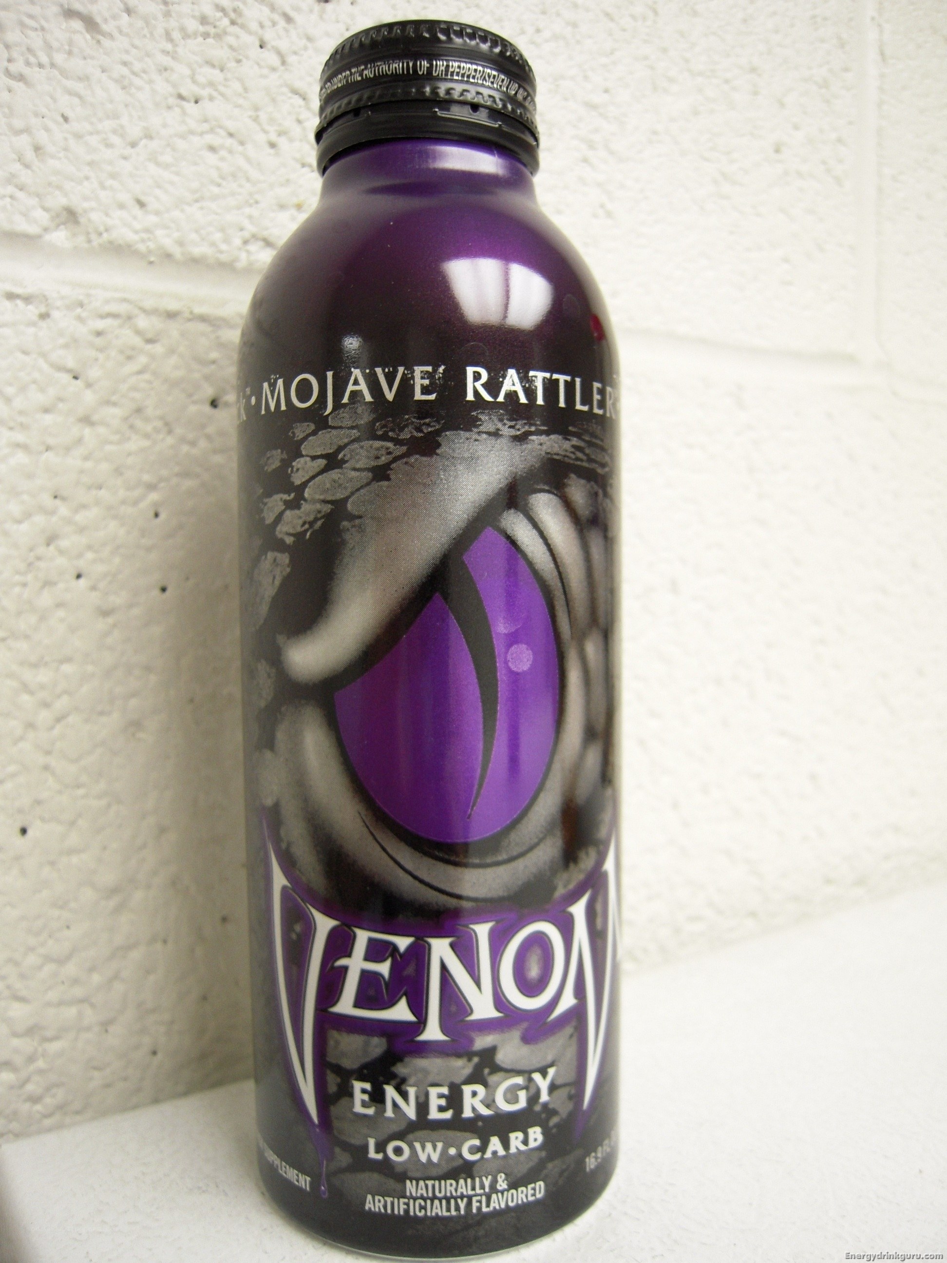 Venom energy drink bottle