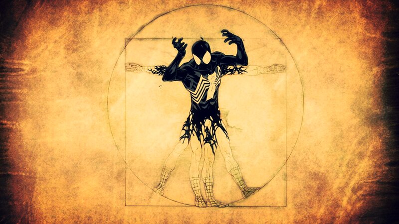Venom Spider-man — Black