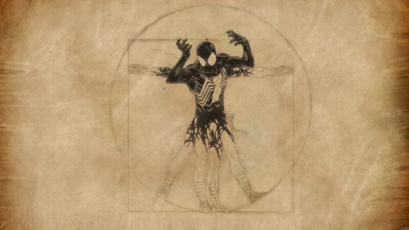 Venom Spider-man — Brown, Dramatic