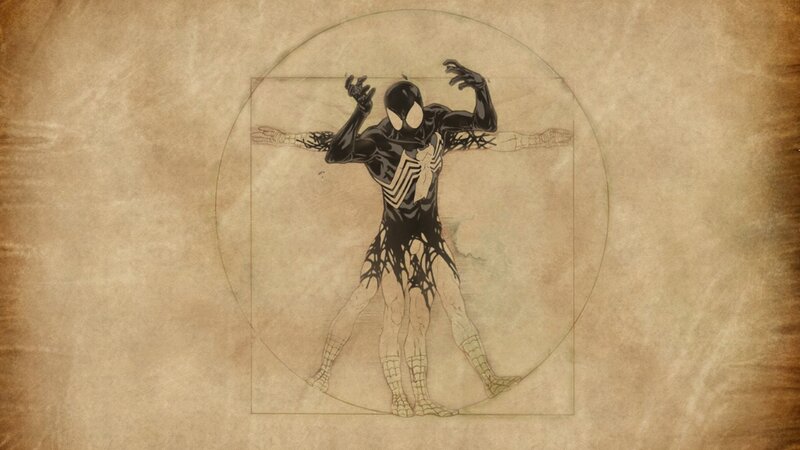 Venom Spider-man — Brown