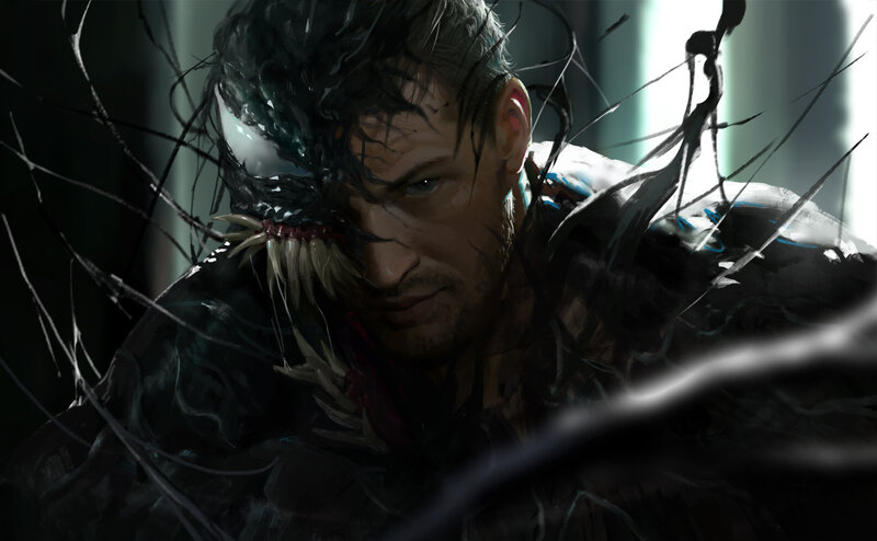 Venom Symbiote on Man