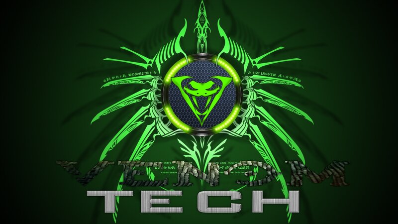 Venom Tech logo design