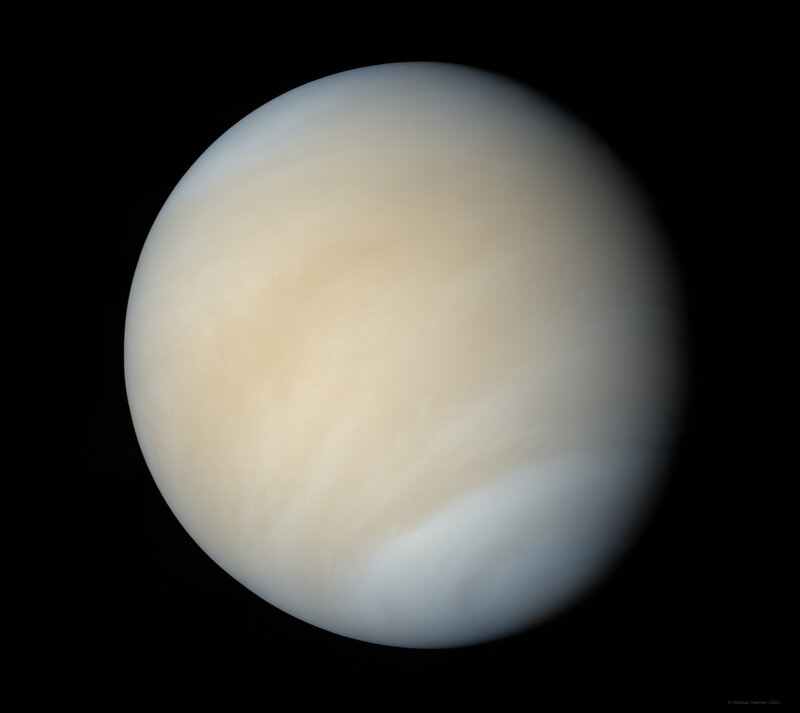 Venus planet in space