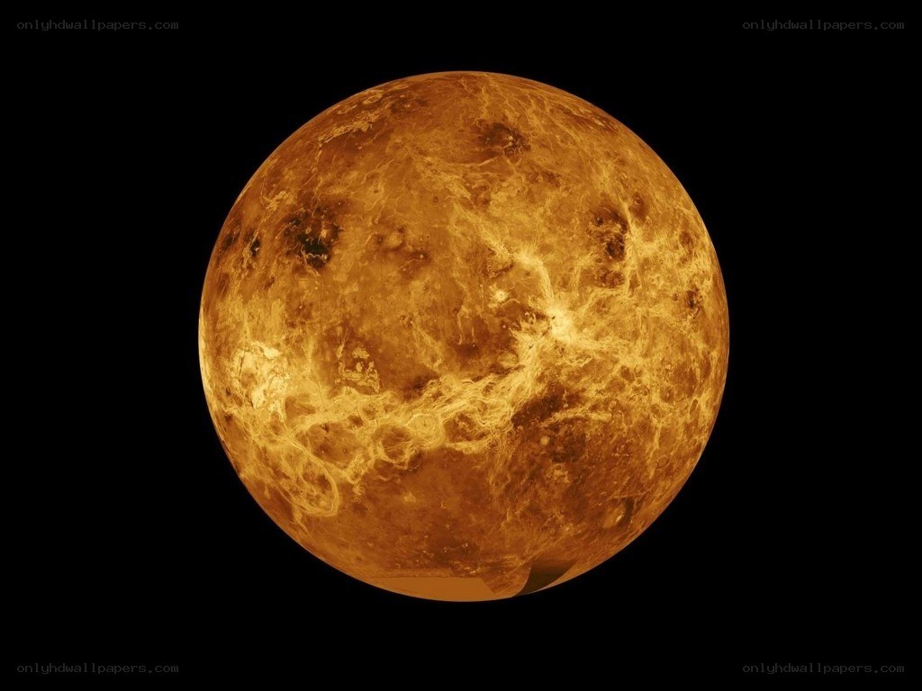 Venus planet surface