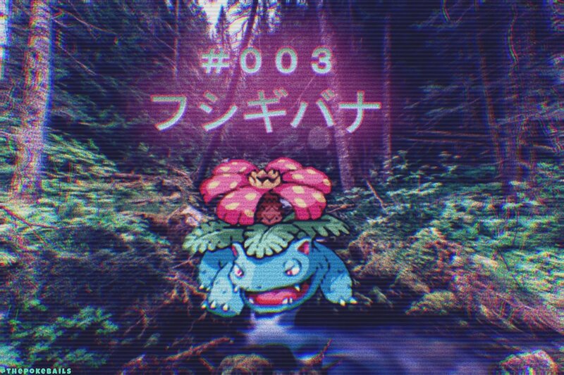 Venusaur in Forest — Green