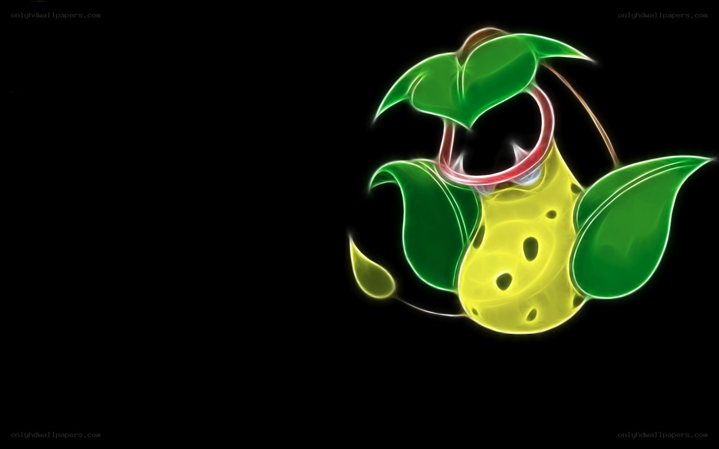 Venusaur neon art