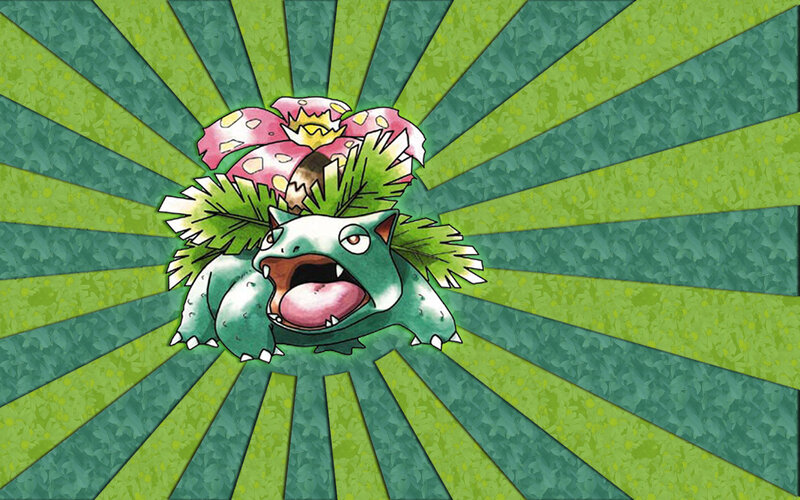Venusaur with Flower