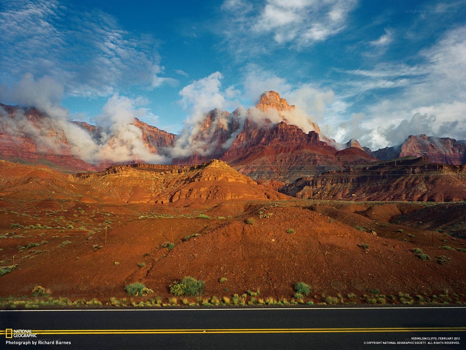 Vermilion Cliffs at sunrise