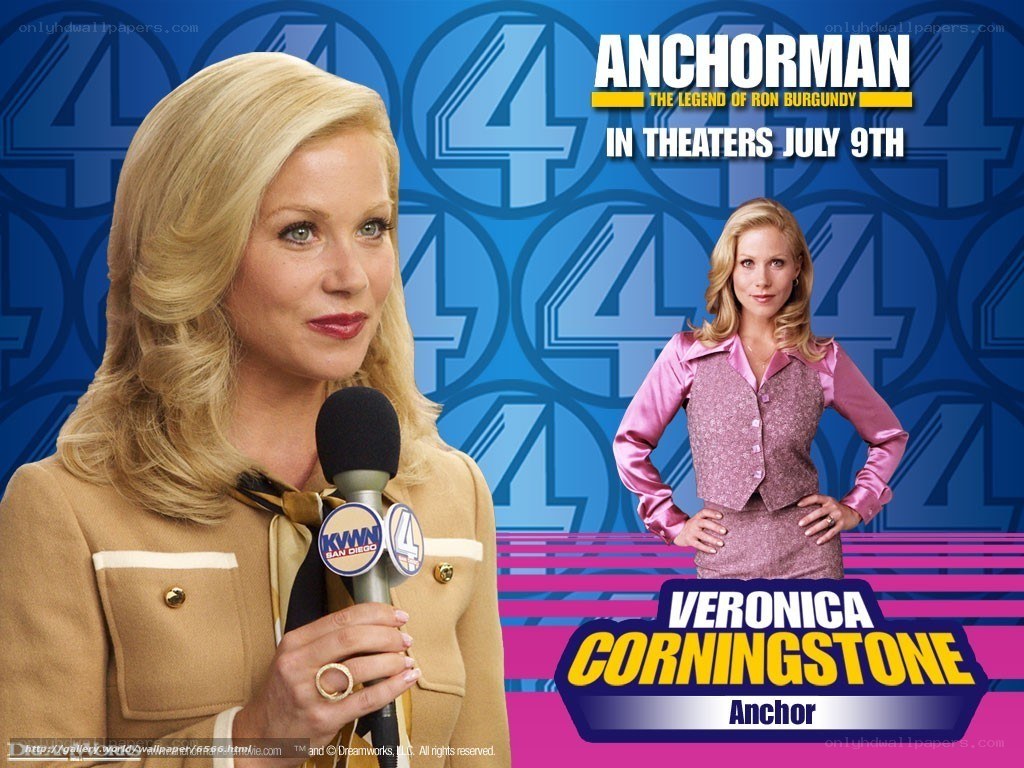 Veronica Corningstone promotional poster