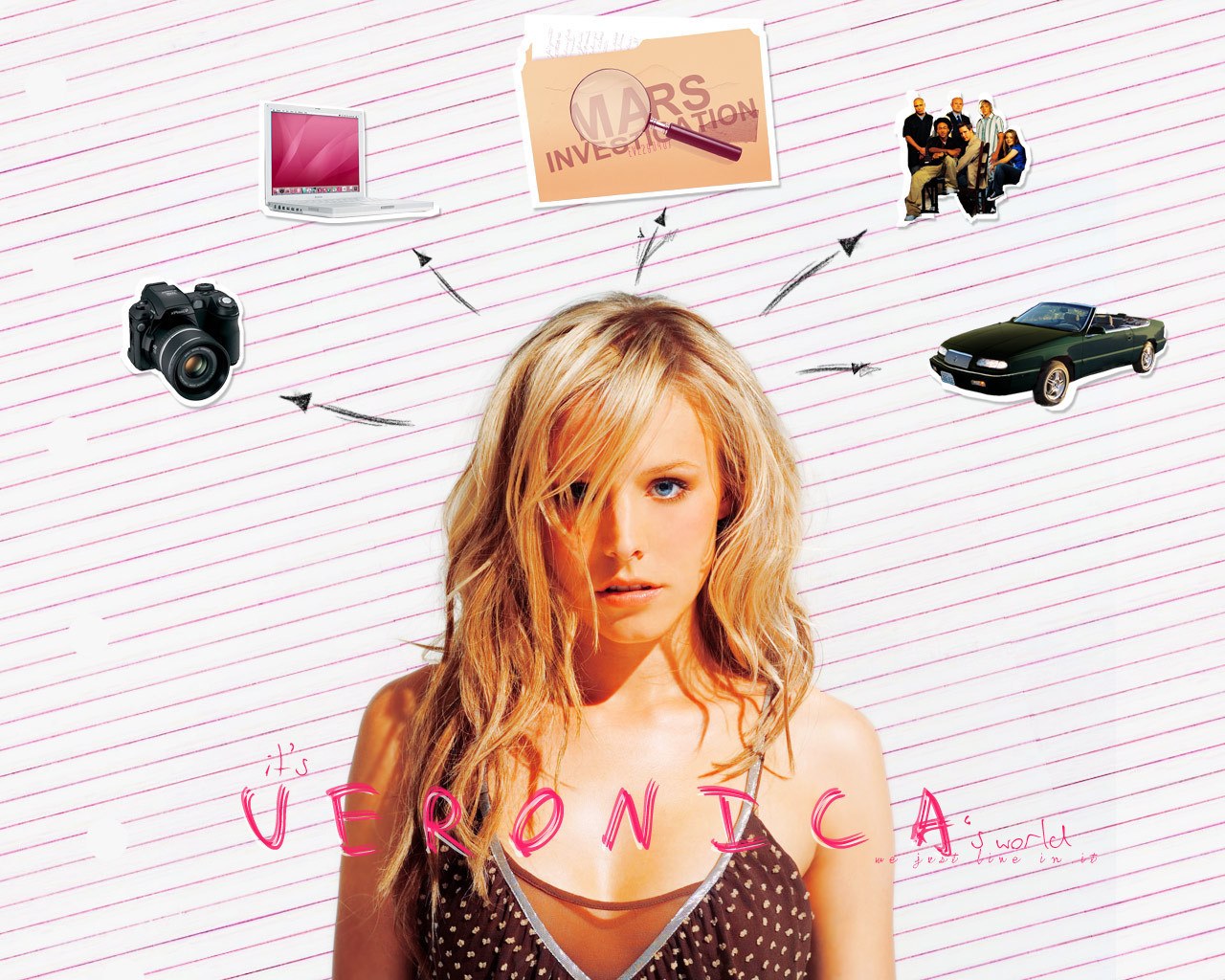 Veronica Mars promotional art