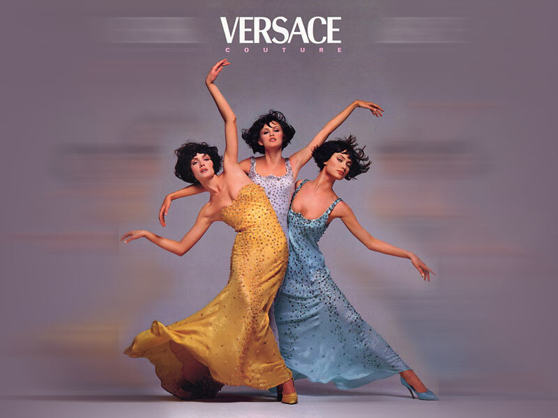 Versace Couture fashion campaign