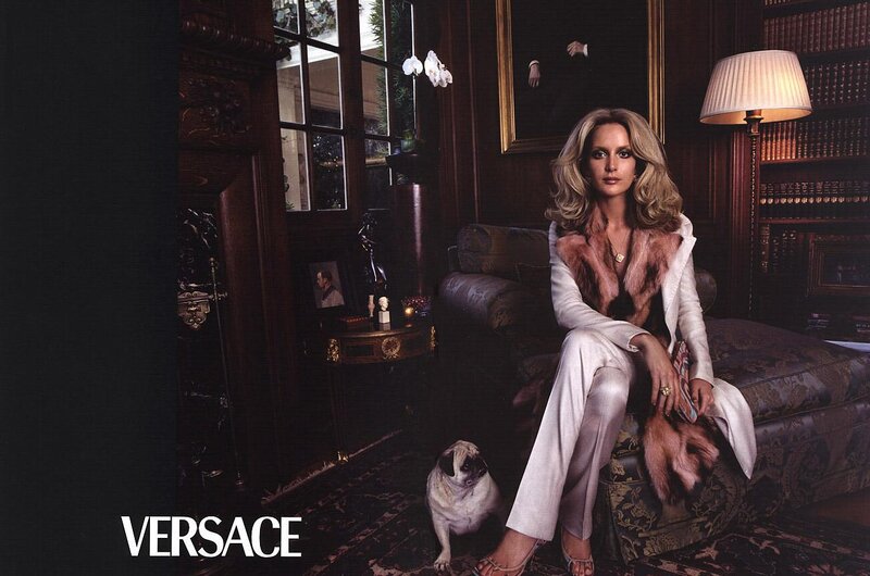 Versace fashion advertisement