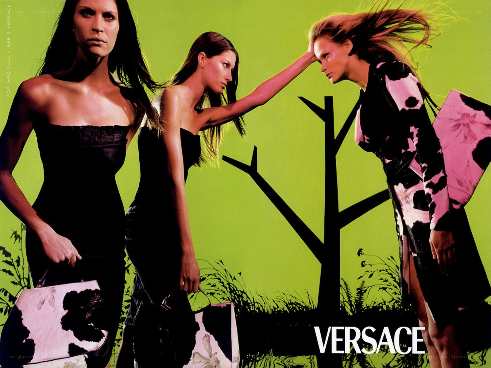 Versace fashion advertisement