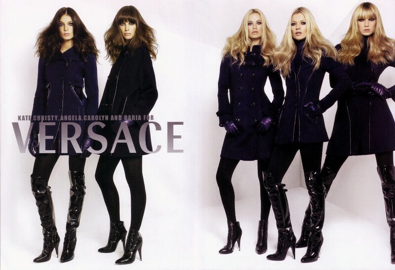 Versace fashion campaign