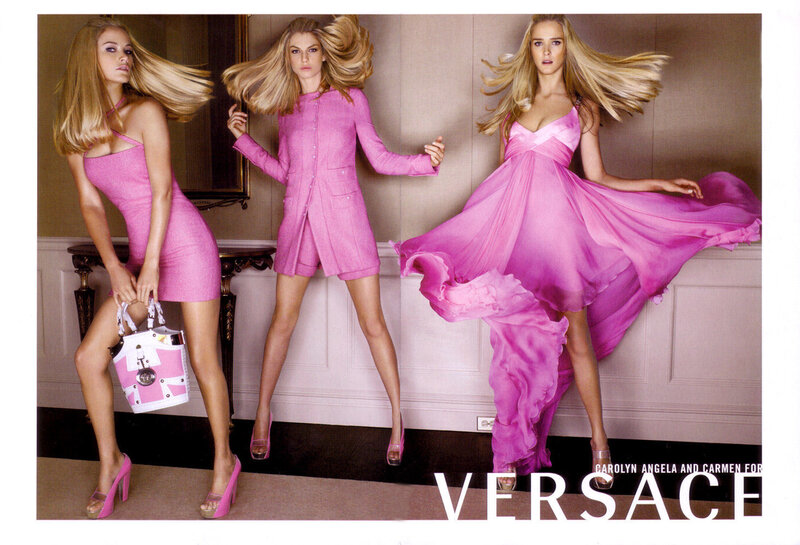 Versace fashion campaign