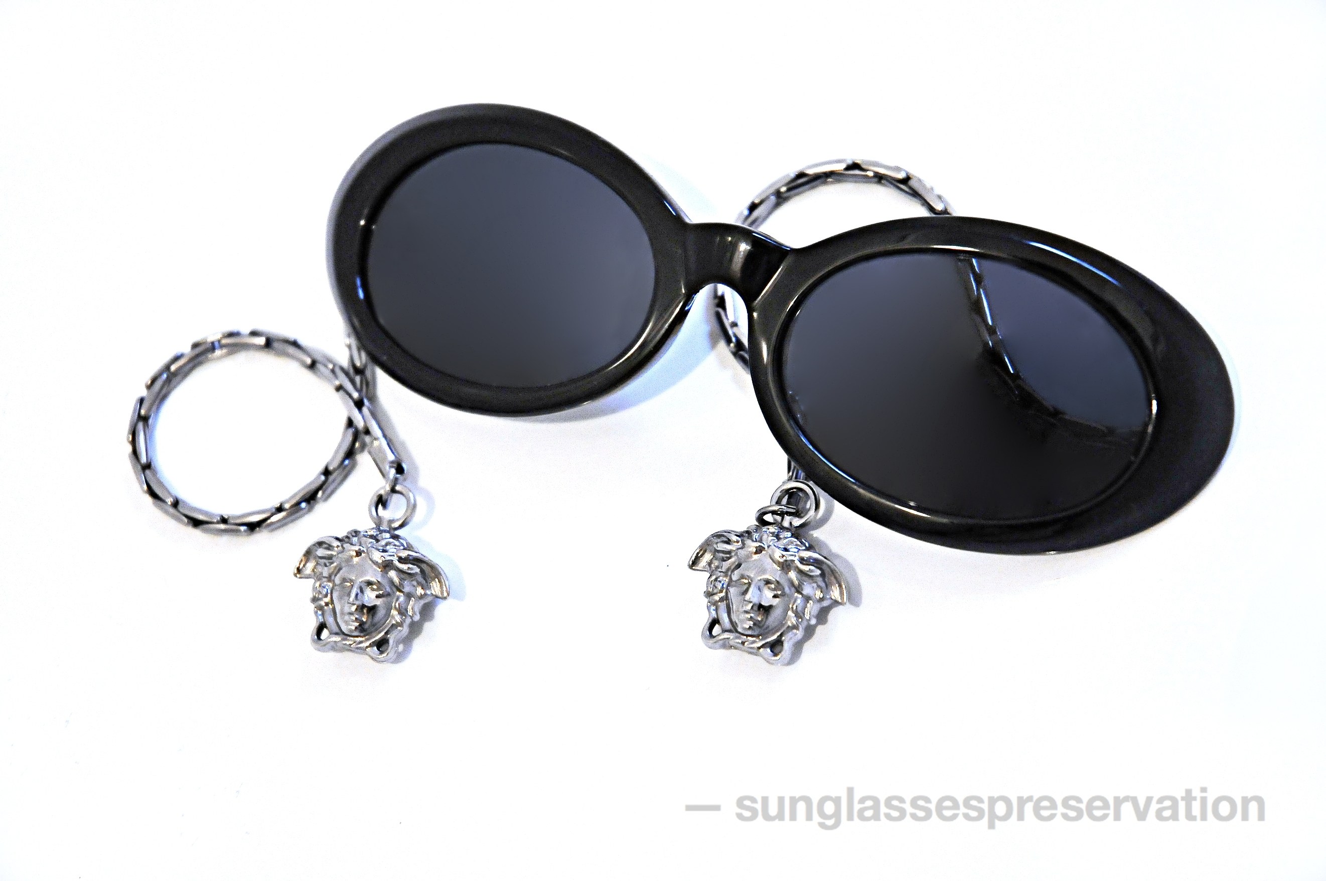 Versace sunglasses with Medusa charms