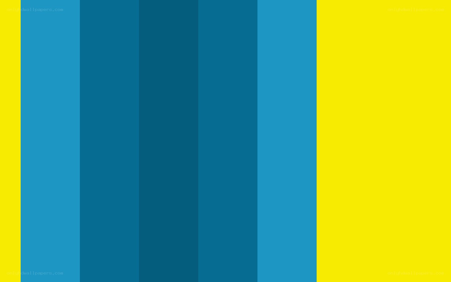 vertical blue and yellow stripes