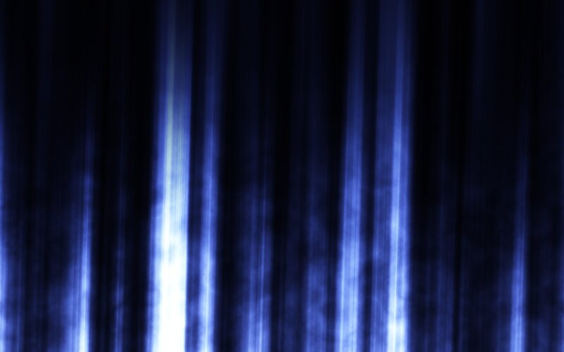 Vertical Blue Light Streaks — Dark, Abstract