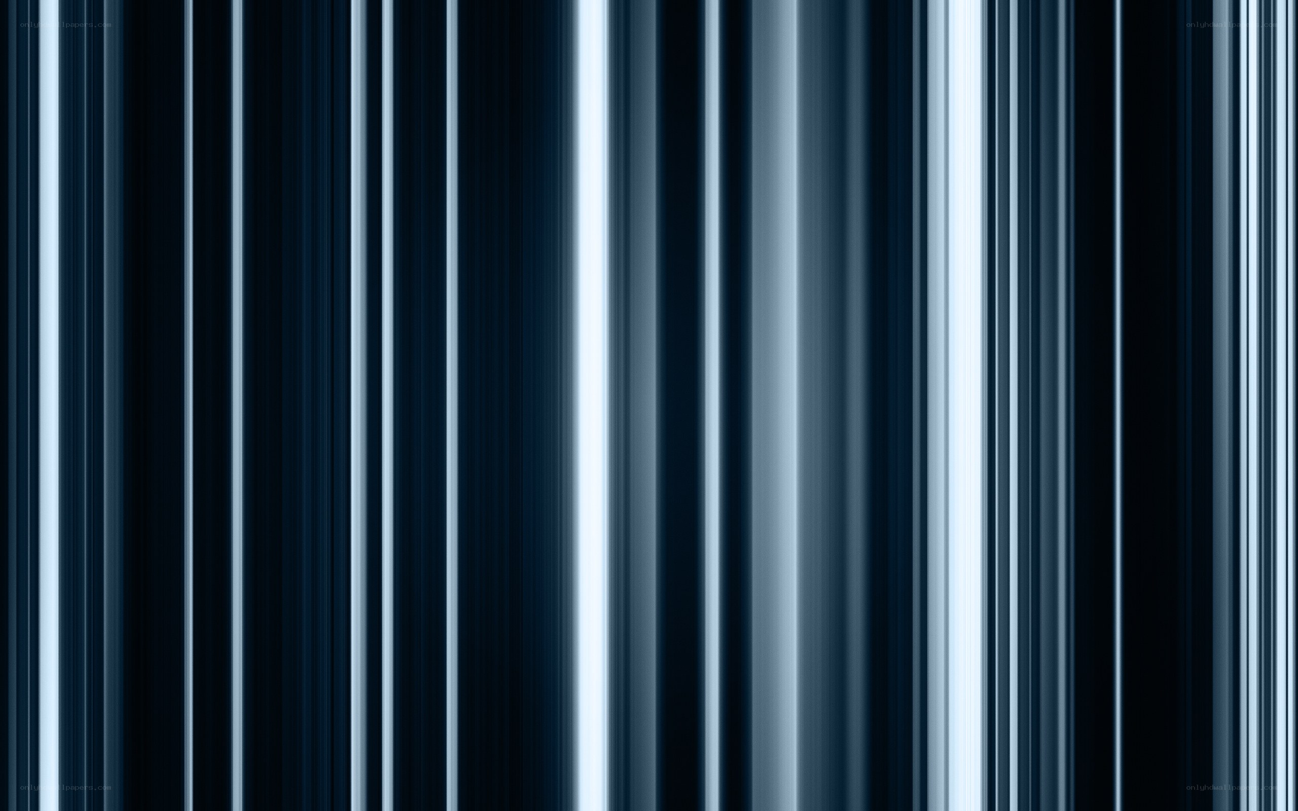 vertical blue light stripes
