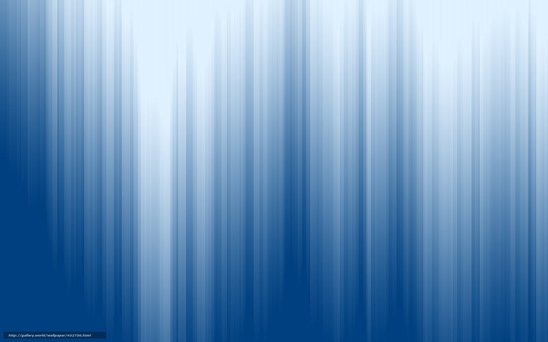 Vertical Blue Stripes — White