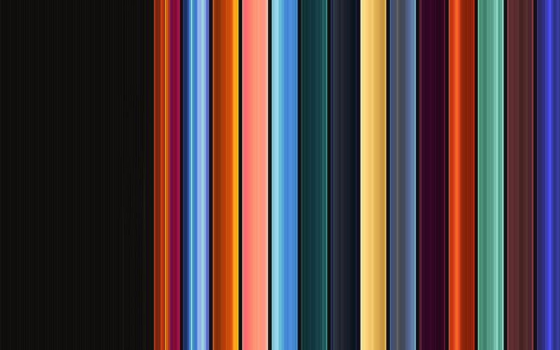 vertical color bar chart