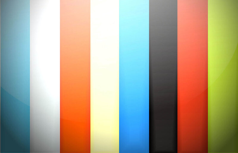 Vertical Color Bars — Blue, Neutral