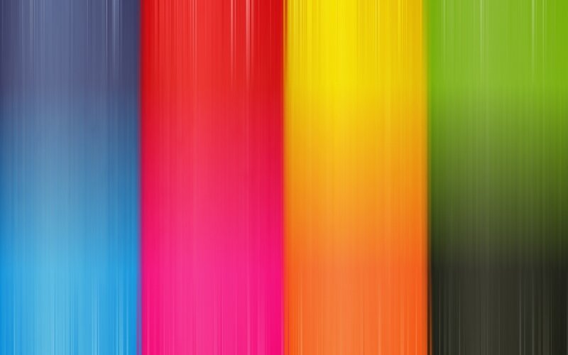 Vertical Color Bars — Blue, Vibrant, Abstract