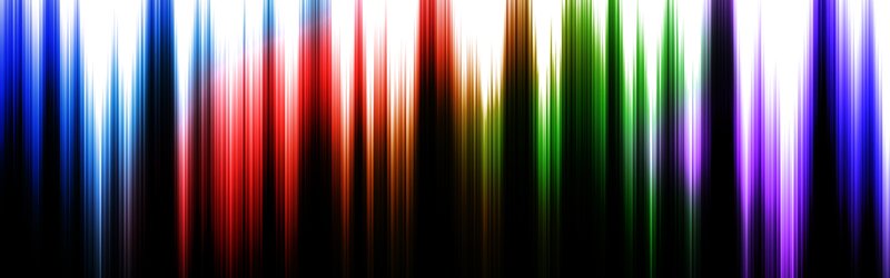 Vertical Color Bars — Blue, Vibrant