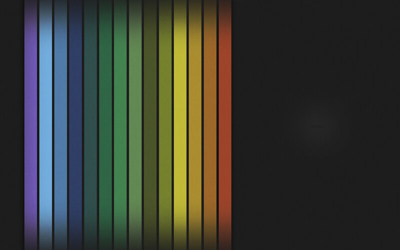 Vertical Color Bars — Purple