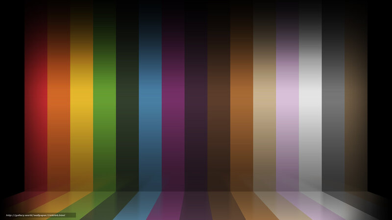 Vertical Color Bars — Red
