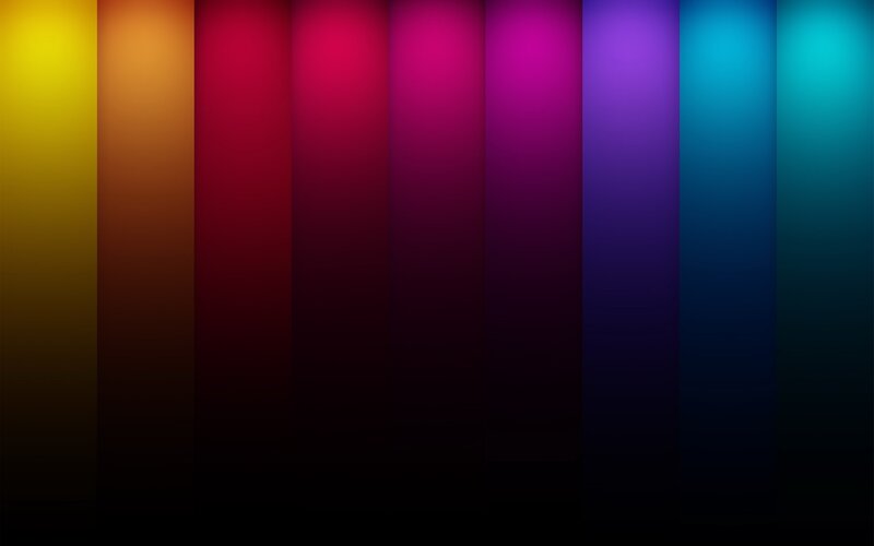 Vertical Color Bars — Yellow