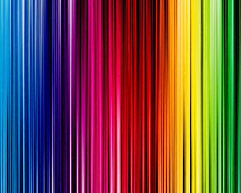 Vertical Color Spectrum Bars