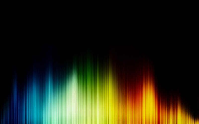 Vertical Color Spectrum — Blue, Vibrant