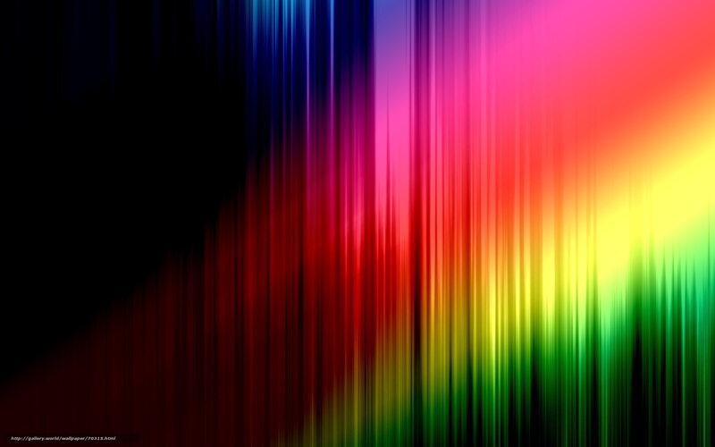 Vertical Color Spectrum Lines