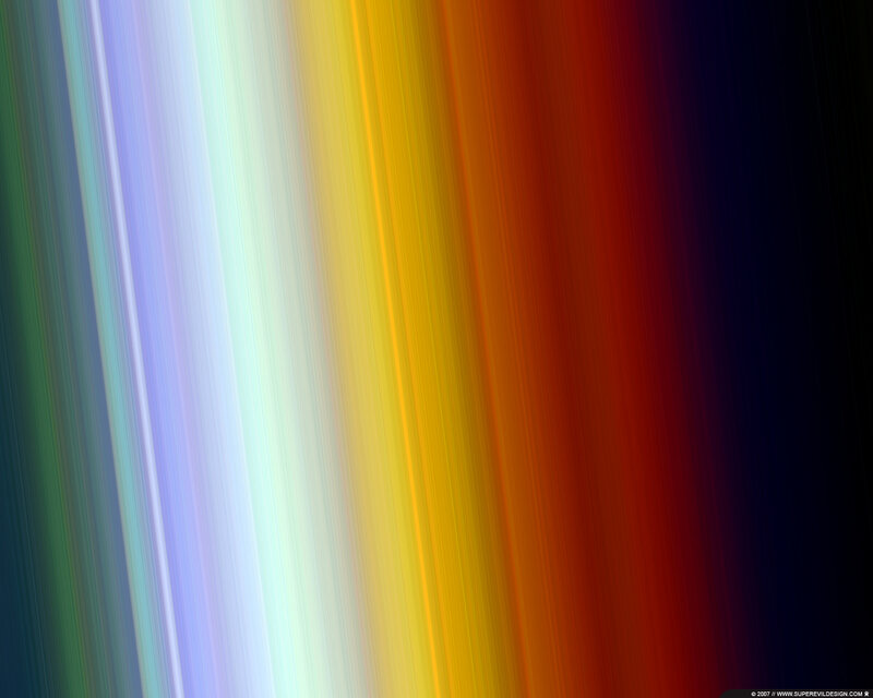 Vertical Color Spectrum — Red, Calm
