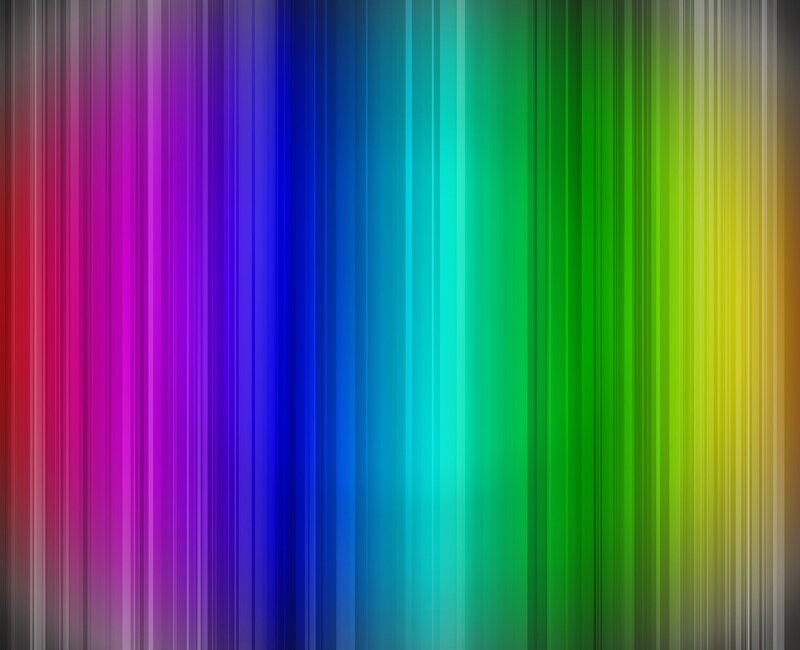 vertical color spectrum stripes