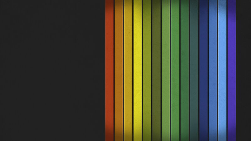 Vertical Color Stripes — Black, Calm, Abstract