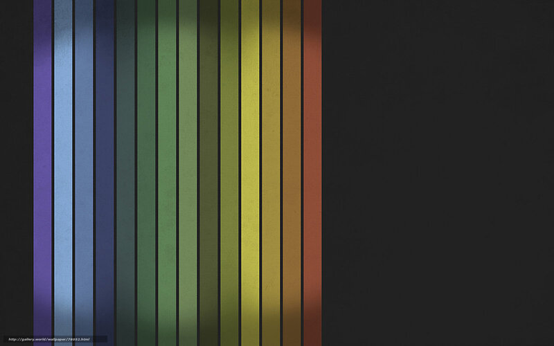 Vertical Color Stripes — Black, Calm