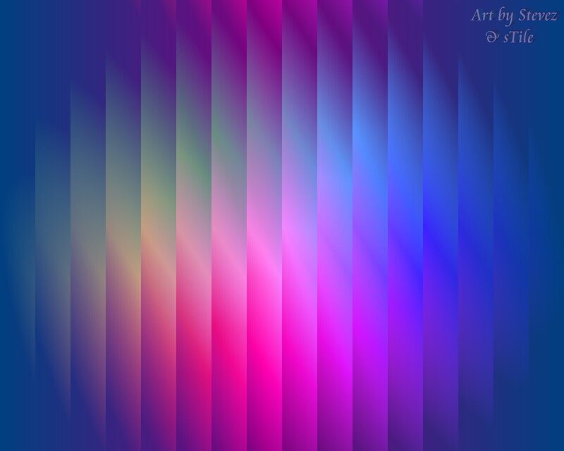 Vertical Color Stripes — Blue, Calm, Abstract, Gradient