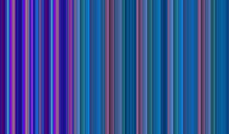 Vertical Color Stripes — Blue