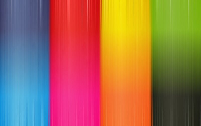 Vertical Color Stripes — Blue, Vibrant, Abstract, Red