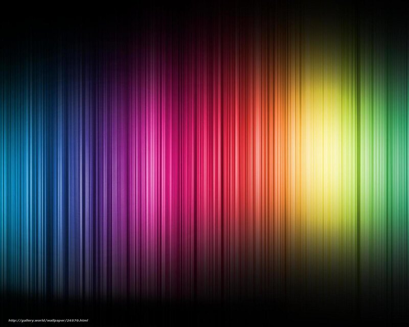Vertical Color Stripes — Blue, Vibrant
