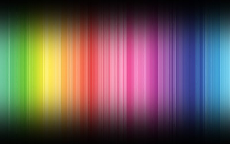 Vertical Color Stripes — Green, Calm, Abstract, Gradient