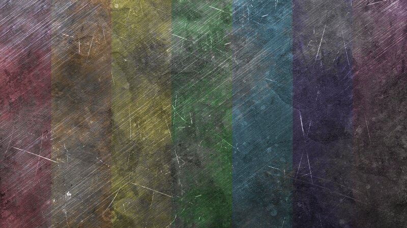 Vertical Color Stripes — Green, Grungy
