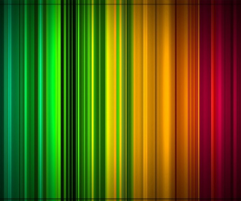 Vertical Color Stripes — Green, Vibrant, Abstract, Yellow, Red