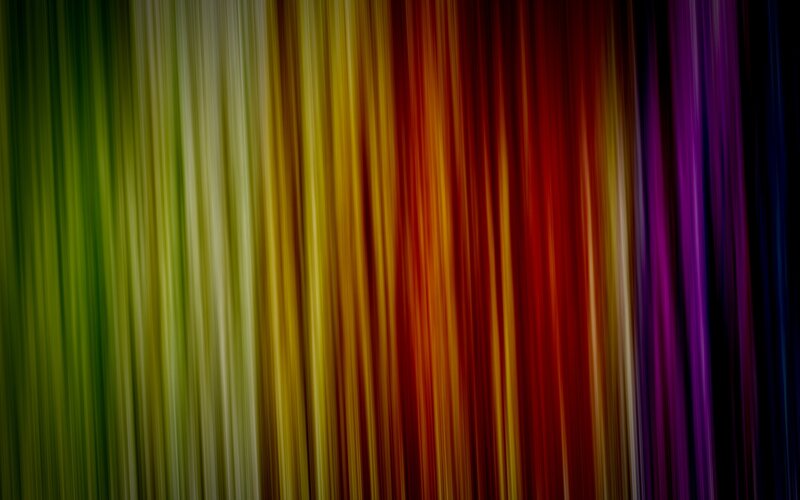 Vertical Color Stripes — Green, Vibrant