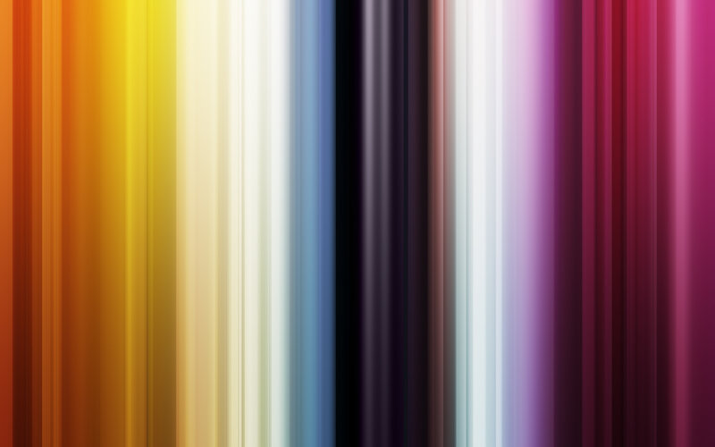 Vertical Color Stripes — Orange, Calm, Abstract