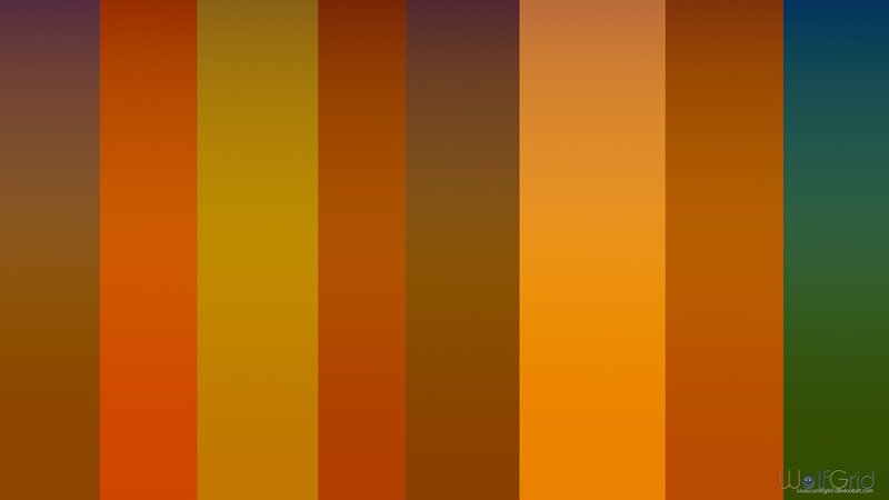 Vertical Color Stripes — Orange, Calm