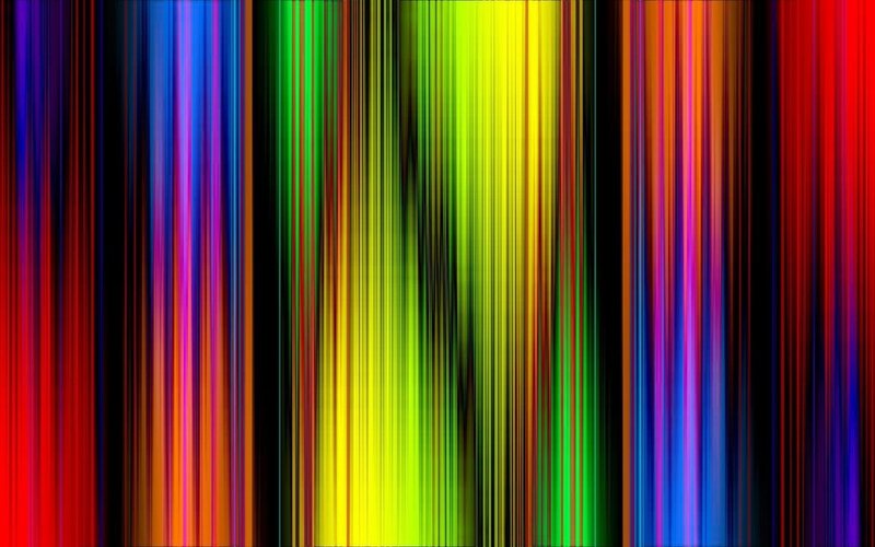 Vertical Color Stripes — Red, Abstract