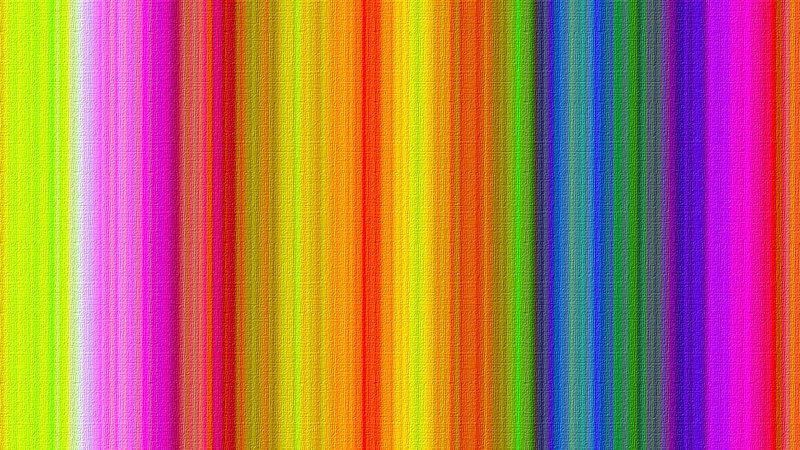 Vertical Color Stripes — Yellow